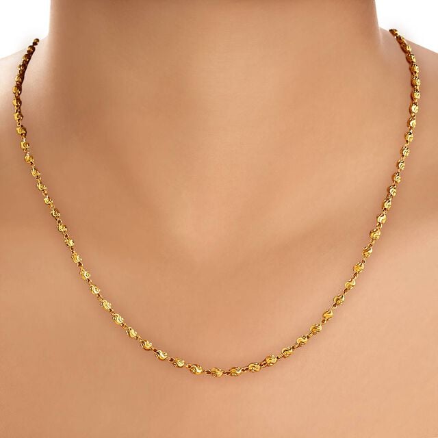 Amira Gold Radiant Gold Chain - Image 2