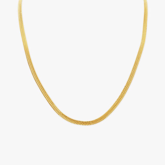 Amira Gold Braided Gold Chain