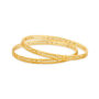 Amira Gold Opulent Yellow Gold Dual-Band Bangles