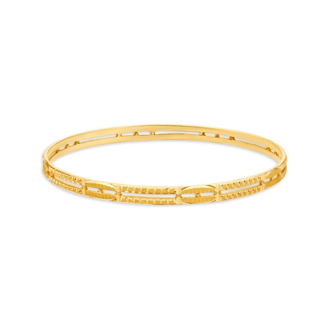Amira Gold Opulent Yellow Gold Dual-Band Bangles