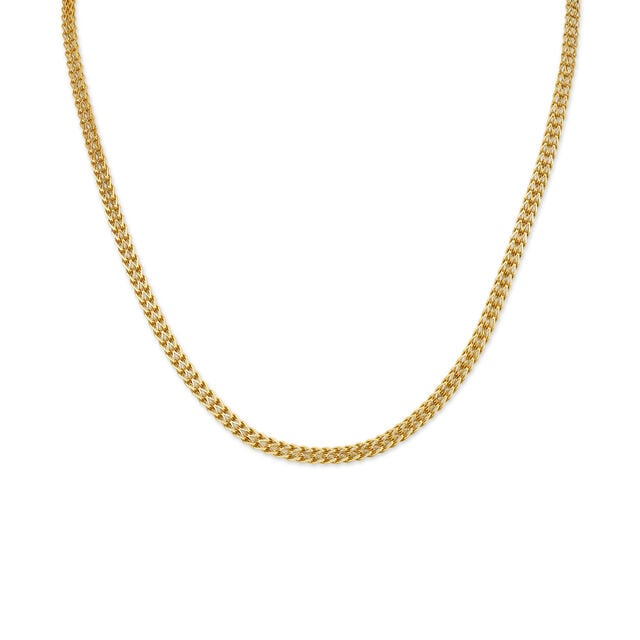 Amira Gold Sparkling Gold Chain for Men