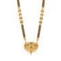 Amira Gold Decorated Crescent Mangalsutra