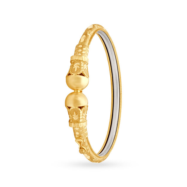 Amira Gold Spellbinding Gold Bangle - Image 1