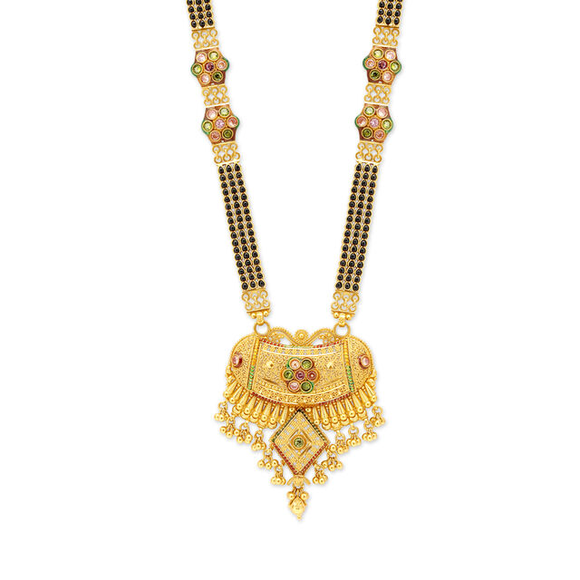 Amira Gold Traditional Opulent Gold Mangalsutra