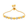 Amira Gold Radiant Abstract Bracelet