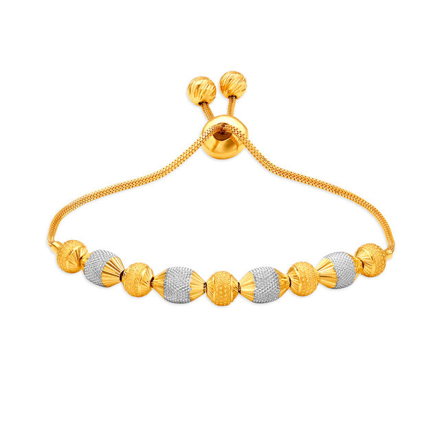 Amira Gold Radiant Abstract Bracelet
