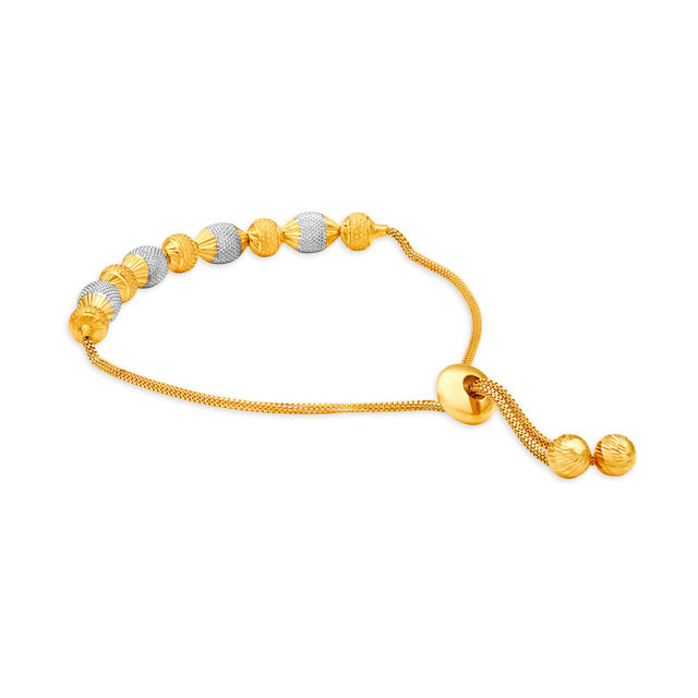 Amira Gold Radiant Abstract Bracelet