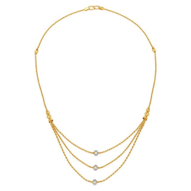 Amira Gold Multilayered Stunning Gold Chain