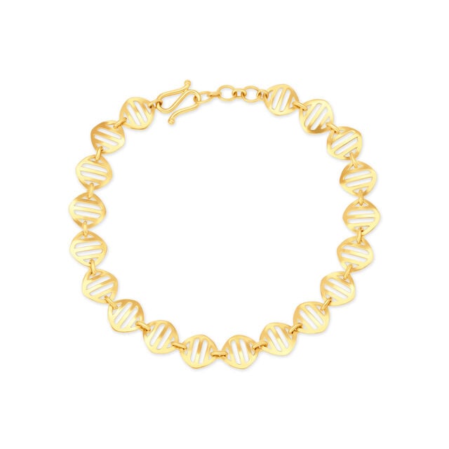Amira Gold Whimsy Helix Bracelet