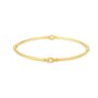 Amira Gold Abstract Minimalistic Bangle