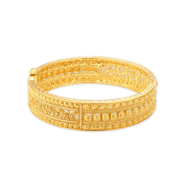 Amira Gold Surreal Gold Bangle