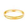 Amira Gold Marvelous Yellow Gold Ridged Bangle