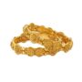 Amira Gold Bewitching 22 Karat Yellow Gold Sunflower Bangle