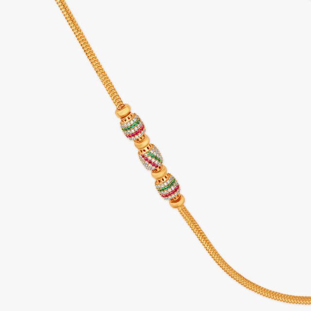 Amira Gold Classic Enchantment Mugappu Chain