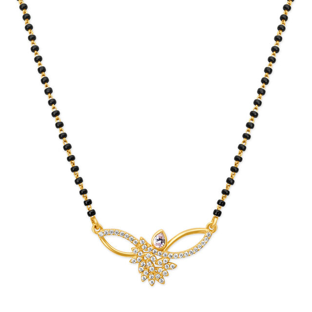 Amira Gold Flawless Floral Mangalsutra