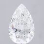 Amira Gold 6.08 ct. Lab Grown Pear shaped Diamond