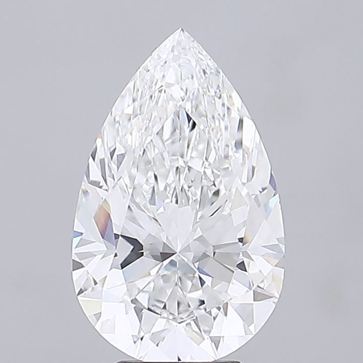 Amira Gold 6.08 ct. Lab Grown Pear shaped Diamond