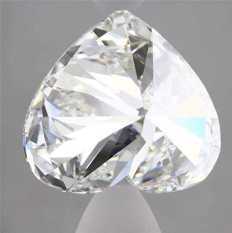 Amira Gold 5.07 ct. Lab Grown Heart shaped Diamond