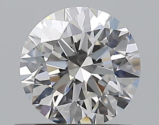 Amira Gold 0.57 ct. Natural Round cut Diamond