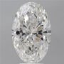 Amira Gold 5.58 ct. Lab Grown Oval cut Diamond