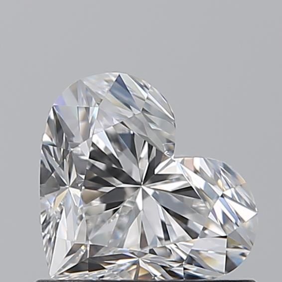 Amira Gold 0.70 ct. Natural Heart shaped Diamond