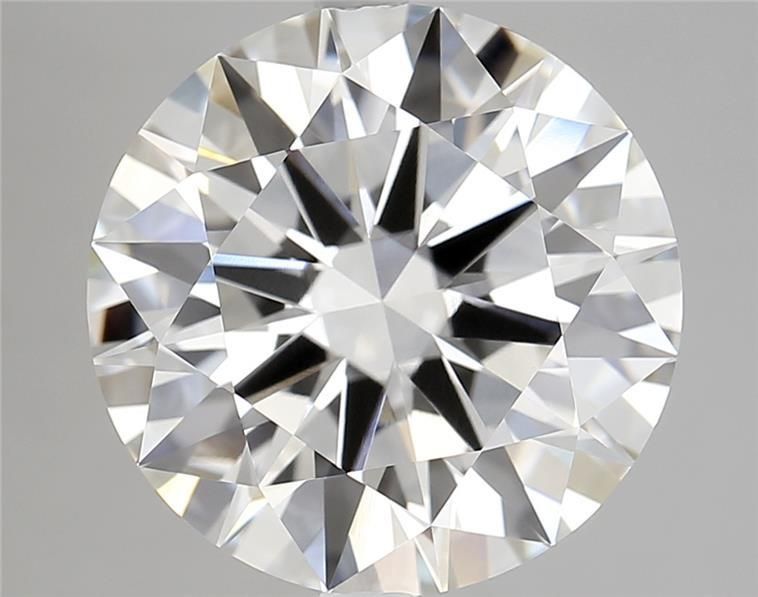 Amira Gold 7.03 ct. Lab Grown Round cut Diamond