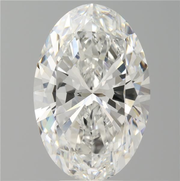 Amira Gold 7.01 ct. Lab Grown Oval cut Diamond