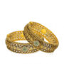 Amira Gold — Gold Bangle Set