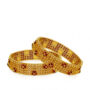 Amira Gold — Gold Bangle Set