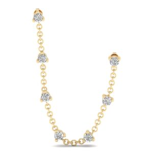 Amira Gold — Connecting Earring Chain