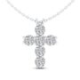 Amira Gold — Diamond Cross Pendant Necklace