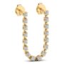 Amira Gold — Diamond Ear Chain
