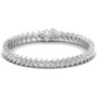 Amira Gold — Certified Marquise Diamond Tennis Bracelet
