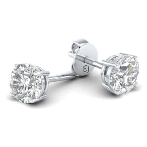 Amira Gold — Diamond Stud Earrings