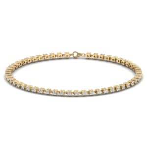 Amira Gold — Diamond Spaced out Tennis Bracelet
