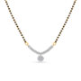 Amira Gold Tanishq 18 KT Diamond Mangalsutra for Women