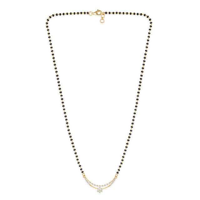 Amira Gold Tanishq 18KT Diamond Mangalsutra for Women