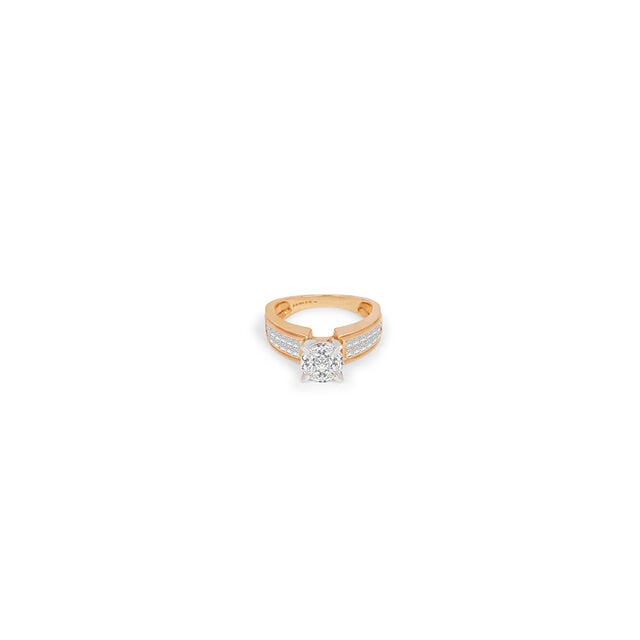 Amira Gold Tanishq 18KT Diamond Finger Ring for Women