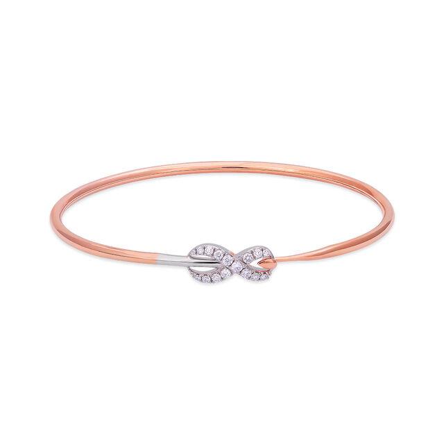 Amira Gold Tanishq 18KT Diamond Bangle for Women
