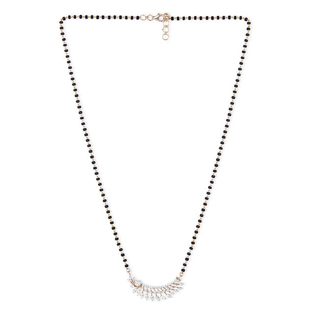 Amira Gold Tanishq 18KT Diamond Mangalsutra for Women
