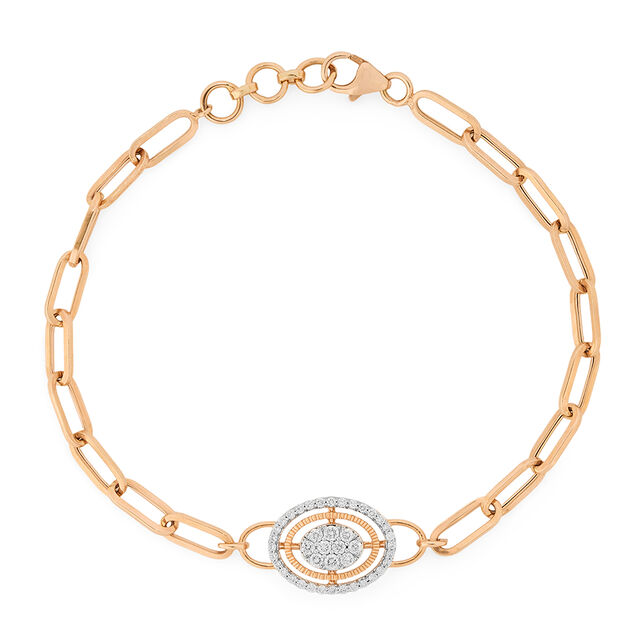 Amira Gold Tanishq 18KT Diamond Bracelet for Women