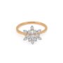 Amira Gold Tanishq 18 KT Diamond Finger Ring for Women