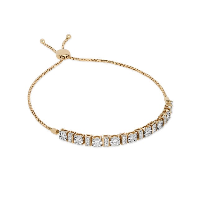 Amira Gold Tanishq 18KT Diamond Bracelet for Women