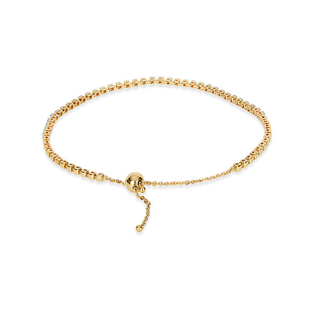Amira Gold Tanishq 18KT Diamond Bracelet for Women - Image 2