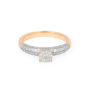 Amira Gold Elegant Diamond Finger Ring