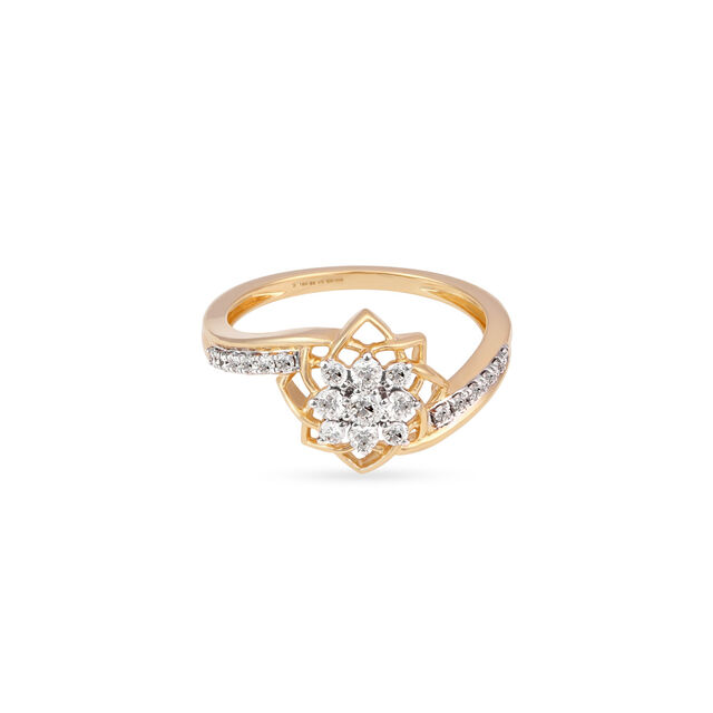 Amira Gold Starlight Diamond Accent Ring