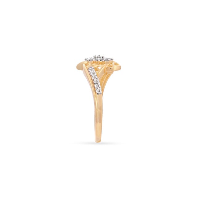 Amira Gold Starlight Diamond Accent Ring