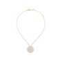 Amira Gold Dual Design Lace Interlace Gold Necklaces