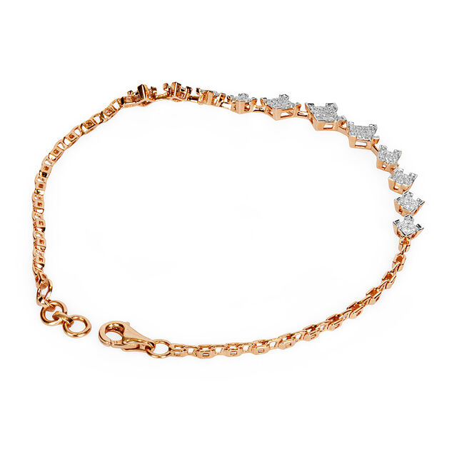 Amira Gold Tanishq 18KT Diamond Bracelet for Women