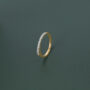 Amira Gold Sleek Diamond Bar Ring